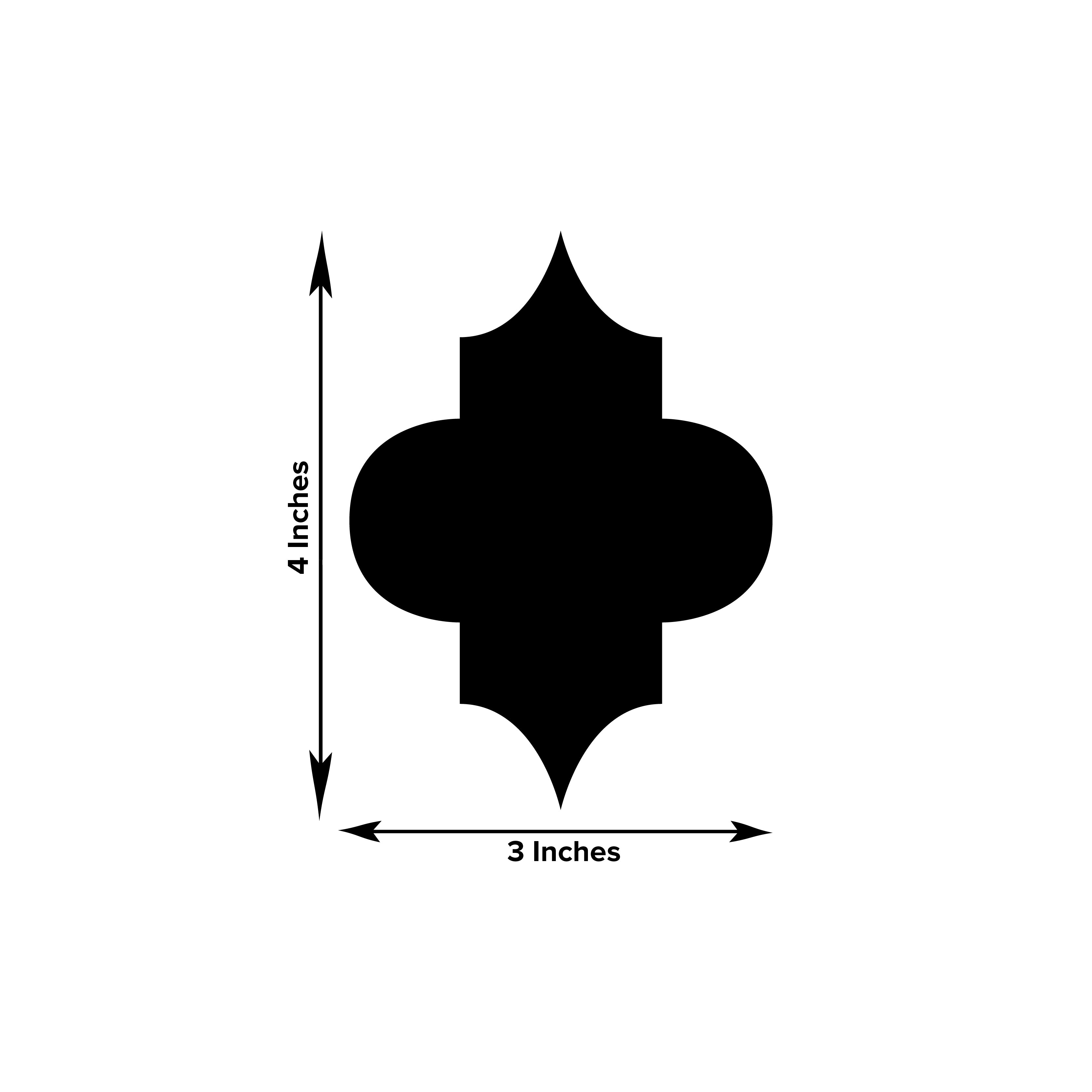 Acrylic Diamond Clover Mirror Wall Stickers.