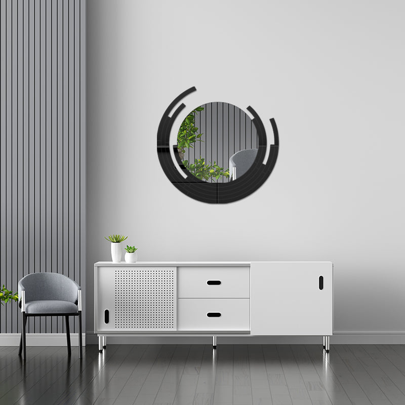 Elegant Round Mirror Wall Decor.