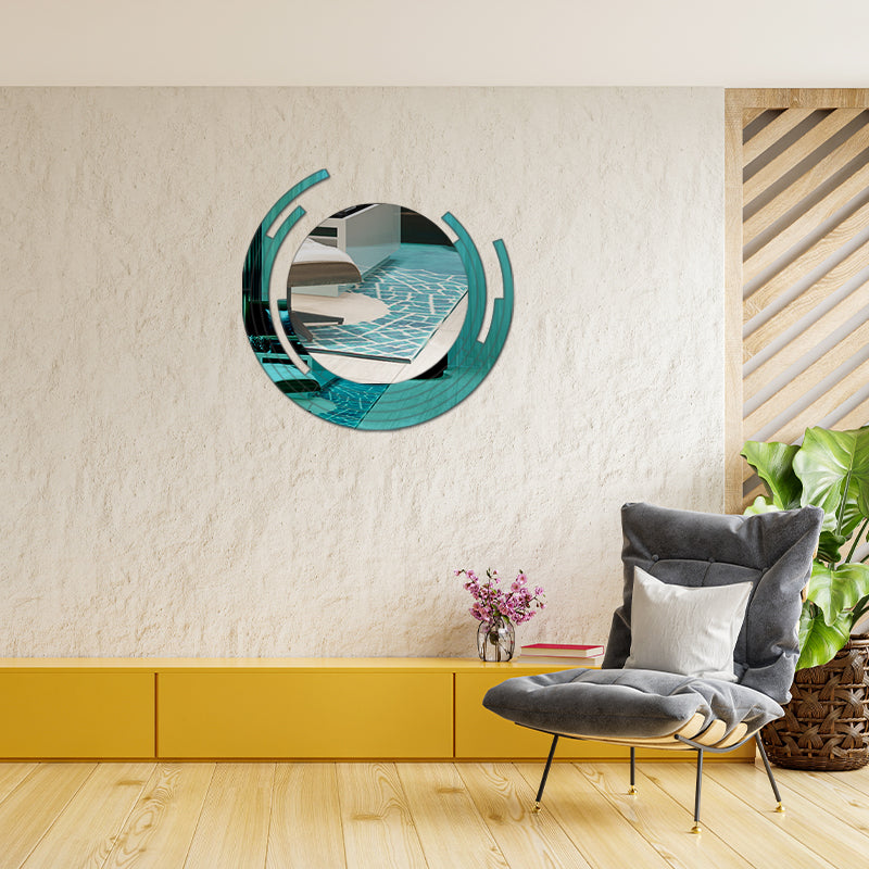 Elegant Round Mirror Wall Decor.
