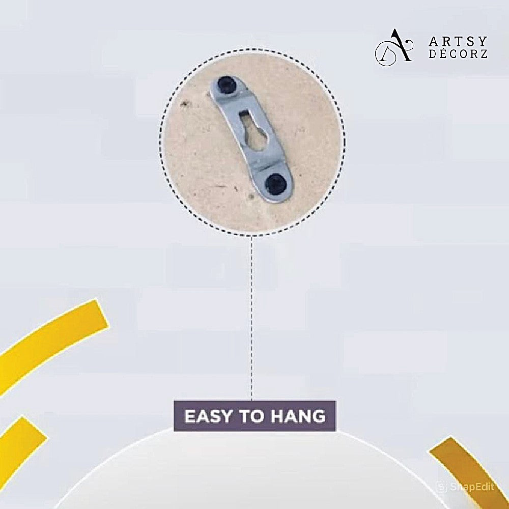 Elegant Round Mirror Wall Decor.